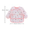 Baby Feeding Bibs Kids Waterproof Long Sleeve Coverall (0-3Years Flamingo) Newly