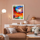 Handmade Rainbow Clouds 5D DIY Full Round Drill Drawing Kit Art Diamond Painting