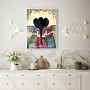 DIY Full Round Drill Diamond Painting Three Girls Picture Rhinestone Mosaic Kit