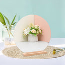 Acrylic Vanity Mirror Irregular Mirror Home Desktop Makeup Decor (JZ011) Newly