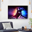Dancing 50x40cm Oil Paint By Numbers Picture Painting
