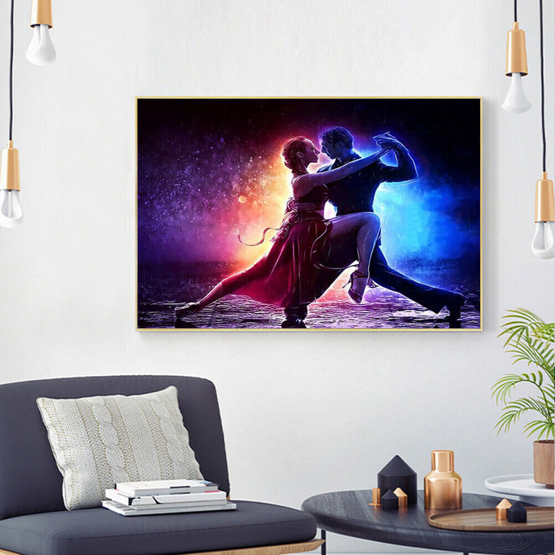 Dancing 50x40cm Oil Paint By Numbers Picture Painting