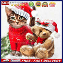 5D Diamond Painting DIY Christmas Cat Bear Rhinestone Picture Craft Wall Po