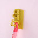 Adhesive Wall Hook Ornament for Coat Strong Load Bearing Bag Towel Storage Ra