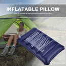 Foldable Sleep Inflatable Air Pillow Soft Travel Head Rest Support Accessories