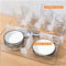 4Pc Refrigerator Partition Divider Storage Rack Multifunctional Drawer Organizer