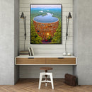 Painting By Numbers DIY Nature Bookshelf Hand Painted Canvas Oil Art Picture Kit