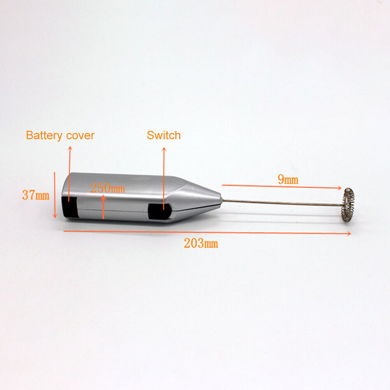 Electric Egg Beater Coffee Milk Drink Whisk Mixer Foamer Handheld Stirrer R