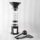 Filter Glass Espresso Coffee Maker Portable French Press Cafe Pot (Clear) Newly