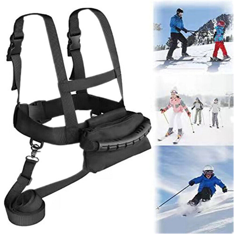 Adjustable Children Ski Safety Traction Harness Rope Skiing Shoulder Belt Newly