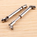2pcs Stainless Steel Drive Shafts for 1/10 RC Crawler Axial(110-155mm)