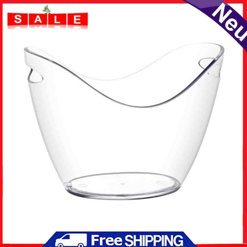 4L 8L Beer Ice Bucket Ingot 12 Bottle Capacity Nightclub Home Party Wine Holder