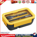 Microwave Lunch Containers Box with Compartments Food Container (Blue) Newly