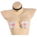 2pcs Sexy Print Cross Nipple Cover Pasties Women Nipplecovers (FME A-50) Newly