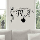 Coffee Wall Stickers Kitchen Vinyl Decals English Decor PVC Stickers DIY P4E9