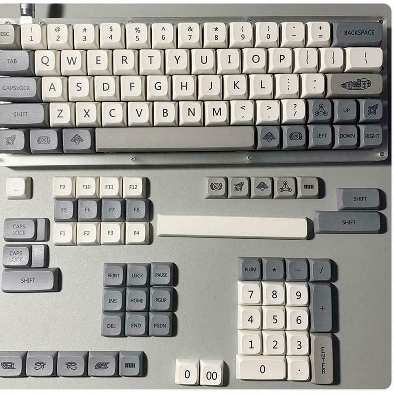 Enlightenment Keycap Button PBT Ball Cap XDA 120 Keys Sublimation L8S1