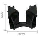 Console Cup Holder for Mercedes-Benz W204 07-14 W212 W207 2009-2014 (Black)
