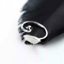 1x Swan Shape Knitting Loop Crochet Ring Thimble Guide Accessories Crafts X4S8