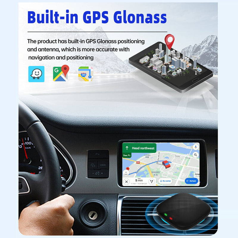 Carlinkit for CarPlay Android Ai Box Wired to Wireless Qualcomm 8-core 4G+64GB