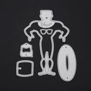 5pcs Sunshine Swimming Dying Scrapbooking Metal Cutting Embossing Craft