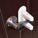 Door Lever Lock Baby Proofing Security Self-Adhesive -Door Knob Handle Lock