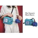 Women Messenger Bag Soft Canvas Shoulder Crossbody Bag Female Mini Phone Purse