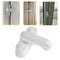 Door Sash Jammer Safety Restrictor Latch Tool Locking Window Security Locks L4O9
