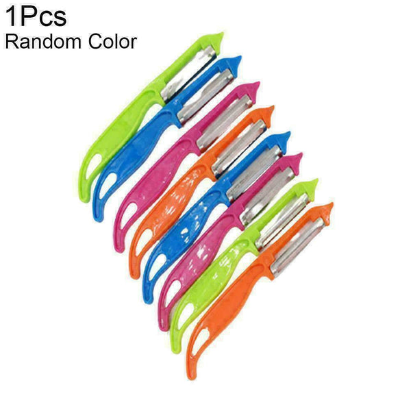 ANTI-SLIP Peeler Potato Vegetable Fruit Food Slicer Cutter Hot Kitchen C A F7P1