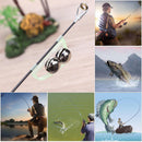 10pcs Fluorescent Fishing Rod Tip Clip Twin Bell Alert Ring Fishing Devices