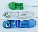 Pill Cutter Splitter Cut Half Storage Compartment Box Medicine B8I6 E8K9 H T3U6