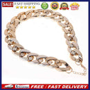 Fashion Retro Gothic Punk Golden Chunky Link Chain Short Necklace