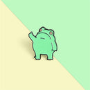 Jewelry Cartoon Metal Cute Badge Novelty Animal Frog Enamel Pin Lapel Pins