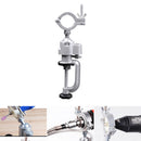 Mini Electric Drill Holder Stand 360 Degree Clamp-on Grinder Bracket Table Vise
