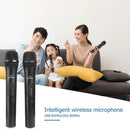 2pcs Smart Wireless Microphones Handheld Mic with USB Receiver for Karaoke Newly