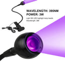 UV Glue Curing Lamp - 3W LED Ultraviolet Purple Light for Repairing Phone Newly