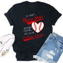 Independence Day Print Baseball Letter T-Shirt (Black XXL)