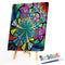 Mandala Flower Canvas Paint By Numbers Oil Hand Painted Drawing Kit Home Decor