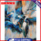 Frameless Oil Painting Picture By Number Crane Hand Painted DIY Home Wall Decor