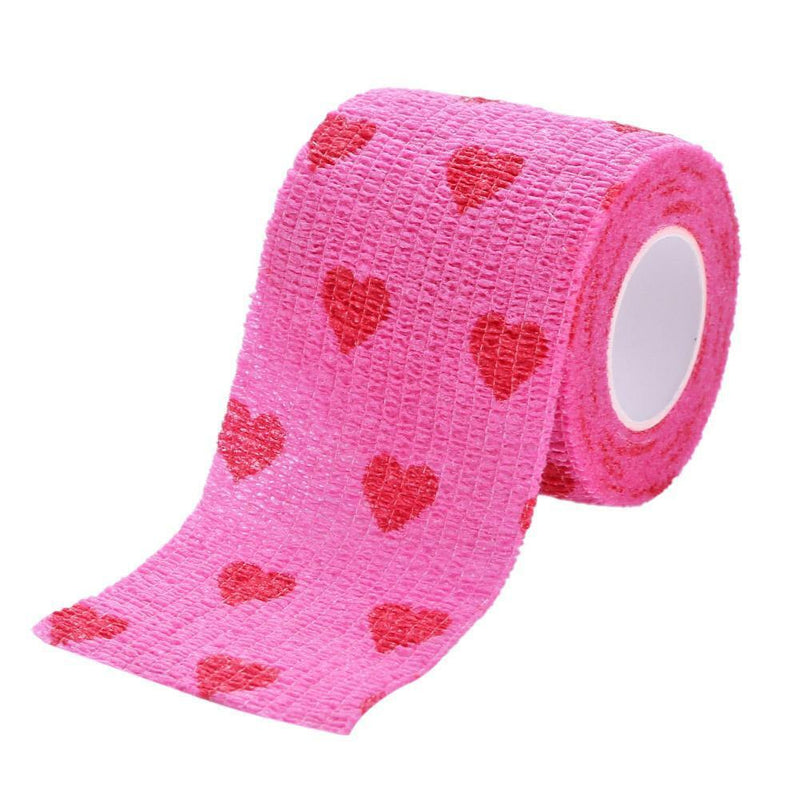 Pet Dog Cat Elastic Bandage Non-woven Pet Self Adherent Wound Tape (M)