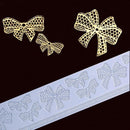 Lace Silicone Sugarcraft Mold Fondant Mat Pastry Cake Decorating Tools (D)