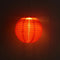 4pcs 8 inch LED Round Solar Lantern Waterproof Pendant for Garden Decor