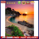 Seascape 5D DIY Full Square Diamond Painting Digital Handmade Coloring for De