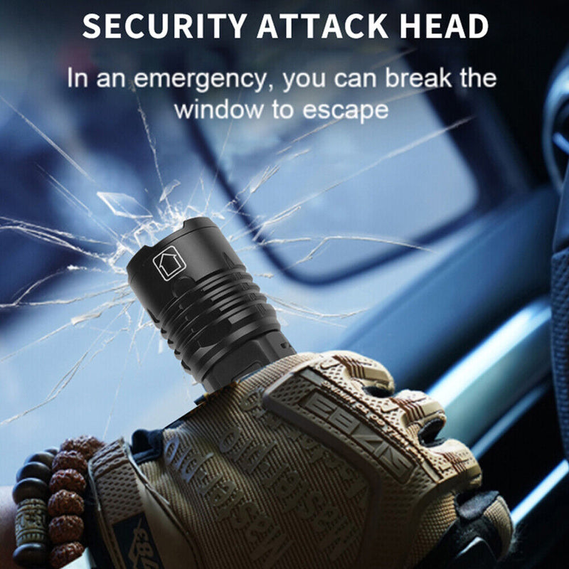 Portable XHP70 LED Camping Lights Outdoor Hiking Waterproof 1500lm Flashlight