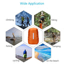Waterproof Backpack Rain Cover Antislip Cross Buckle Strap (Orange S) Newly