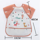 Soft Feeding Waterproof Smocks Eat Toddler Baby Bibs Burp Clothes Animal Smock