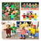 DIY Home Decoration Joint Wooden Puppet Deformation puppet White Embryo Robot