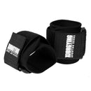 1Pair Adjustable Cotton Wrist Support Bandage Wraps Gym Wristbands(Black) Newly