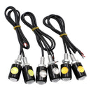 installation LED Bulb Turn Indicator License Plate Light Motorcycle Signal Lamp