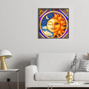 Diamond Painting 5D Full Round Drill Mosaic DIY Smile Moon Kit for Bedroom De
