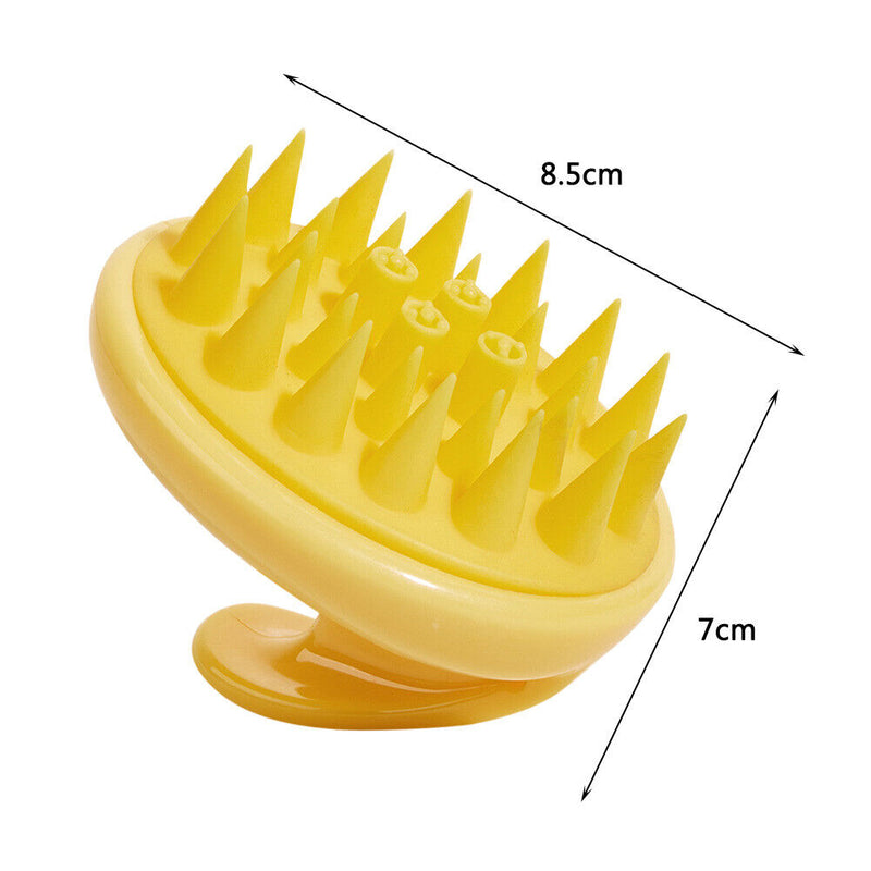 Silicone Hair Scalp Care Shampoo Brush Body Deep Care Massage Daily Styling T